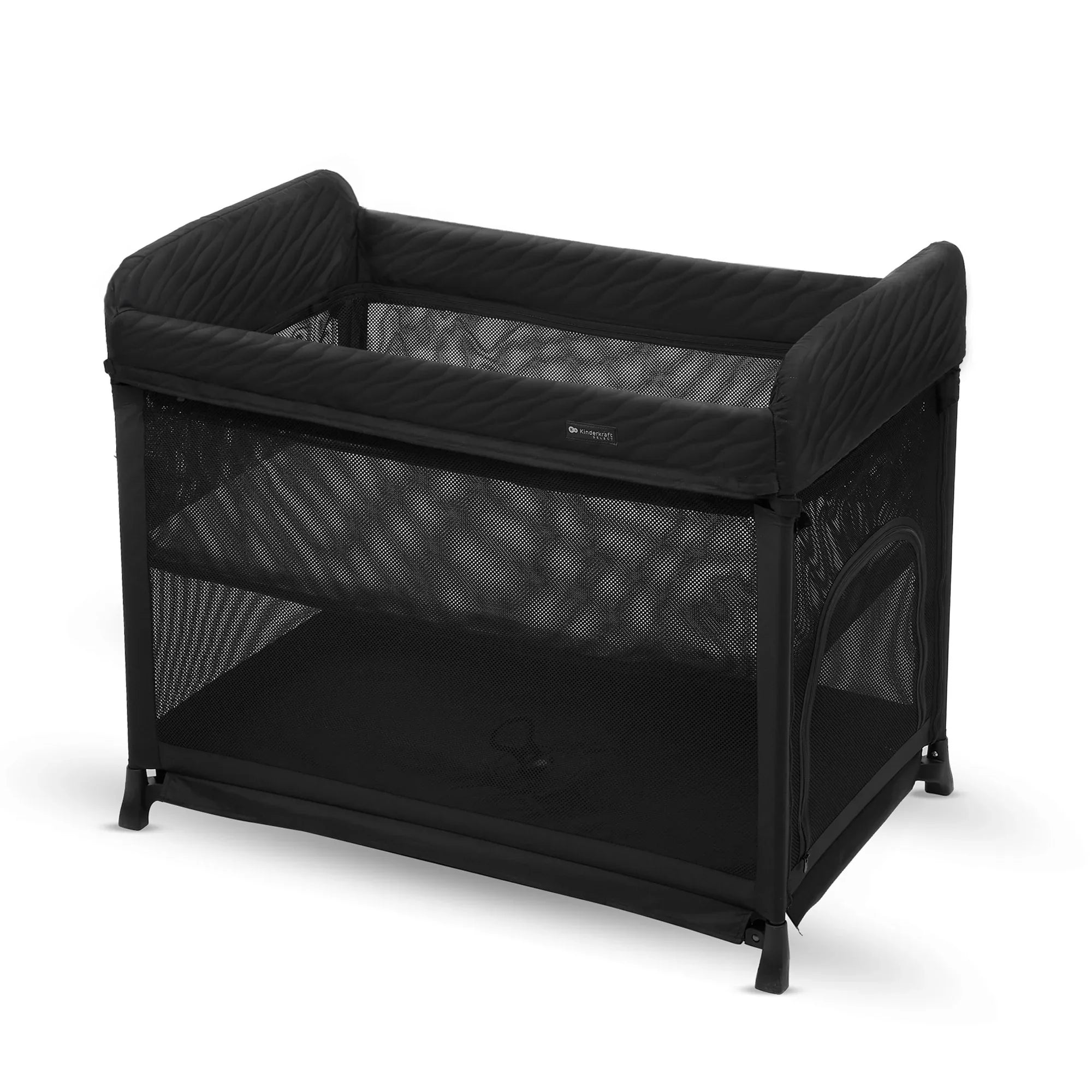 Kinderkraft MOON DREAM бебешка кошара BLACK by KinderKraft