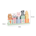 Дървена низанка, броене на животни by Orange Tree Toys