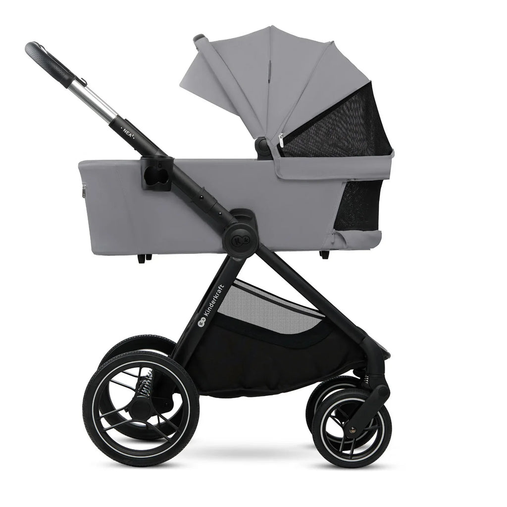 KinderKraft бебешка количка 2в1 NEA 2.0 PLATINIUM GREY by KinderKraft