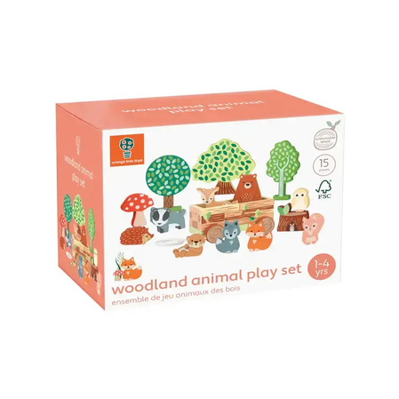 Горски животни с количка -Woodland Animals by Orange Tree Toys