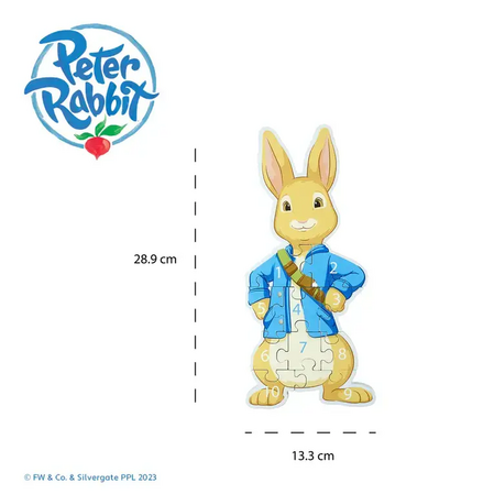Голям дървен пъзел Peter Rabbit by Orange Tree Toys
