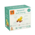 Играчка за дърпане Леопард - Jungle Animals by Orange Tree Toys