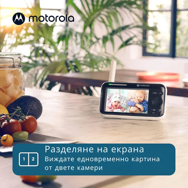 Motorola PIP1500-2 видео бебефон с 2 камери by Motorola