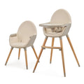 Kinderkraft FINI 2 столче за хранене BEIGE by KinderKraft