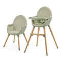 Kinderkraft FINI 2 столче за хранене GREEN by KinderKraft