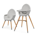 Kinderkraft FINI 2 столче за хранене GREY by KinderKraft