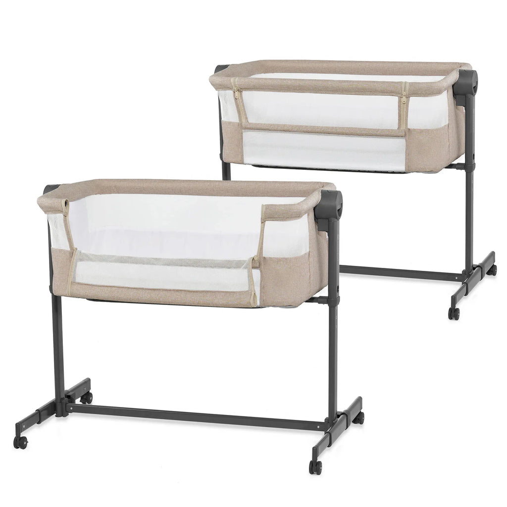 KinderKraft NESTE UP 2 бебешка кошара BEIGE by KinderKraft