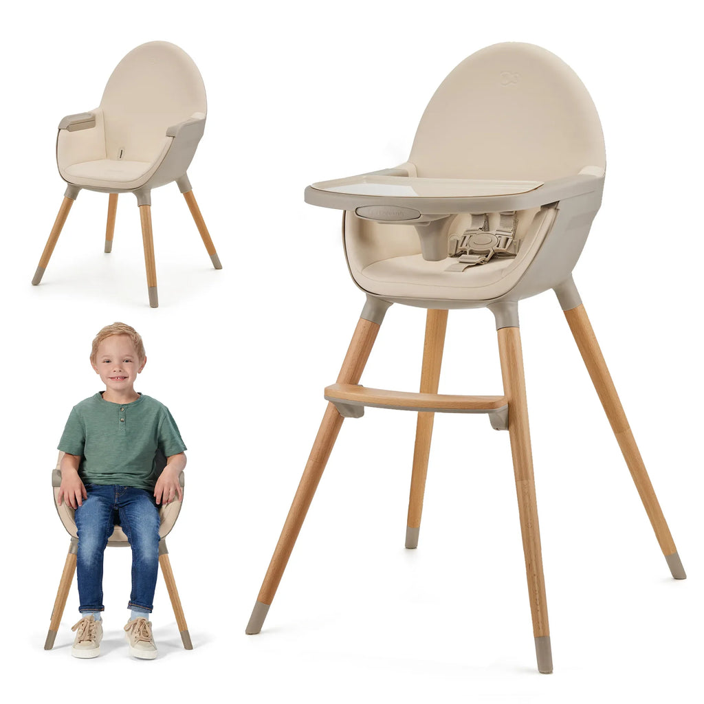 Kinderkraft FINI 2 столче за хранене GREEN by KinderKraft