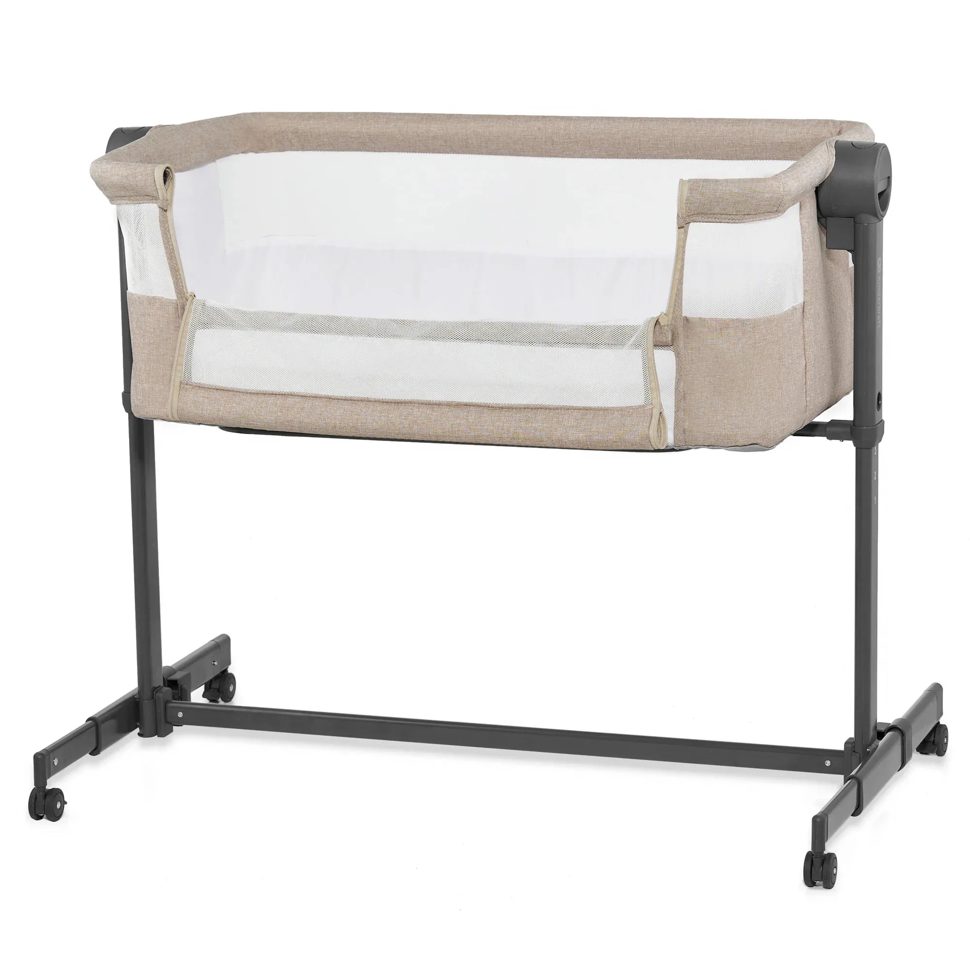 KinderKraft NESTE UP 2 бебешка кошара BEIGE by KinderKraft