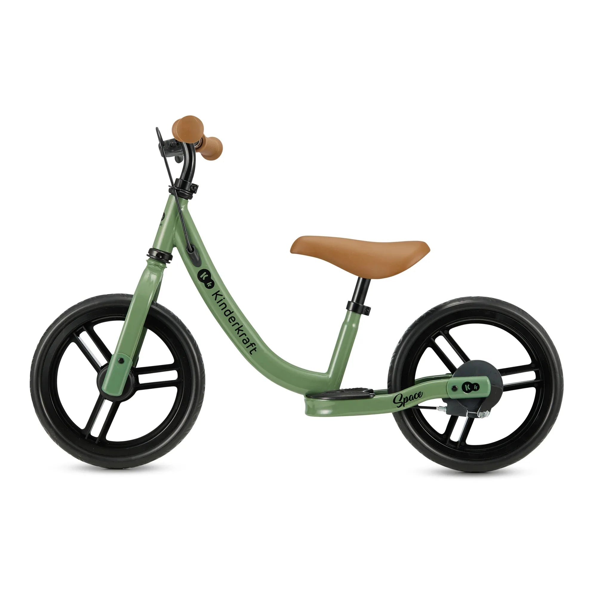 Kinderkraft SPACE колело за баланс LIGHT GREEN by KinderKraft