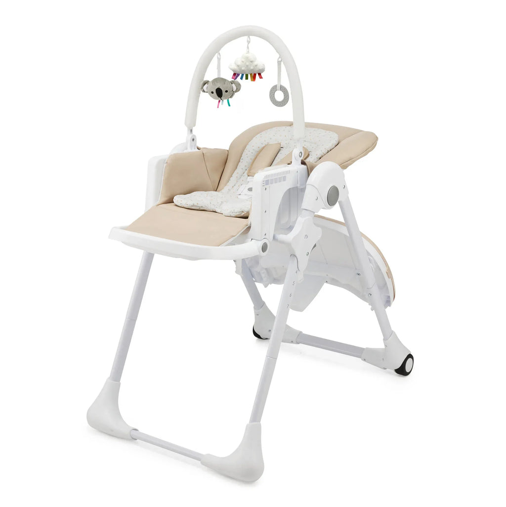Kinderkraft TUMMIE столче за хранене BEIGE by KinderKraft