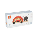 Играчка за дърпане и нанизване Калинка - Spring Garden by Orange Tree Toys