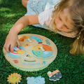 Обучителен часовник за времето - Spring Garden by Orange Tree Toys