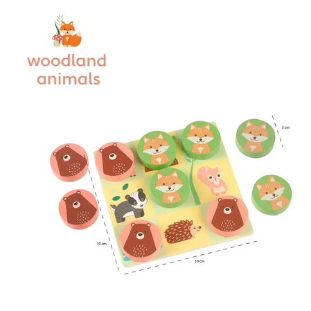 Дървен Морски Шах с животни - Woodland Animals by Orange Tree Toys