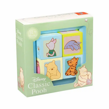 Дървени Кубчета "Мечо Пух" - © Disney by Orange Tree Toys