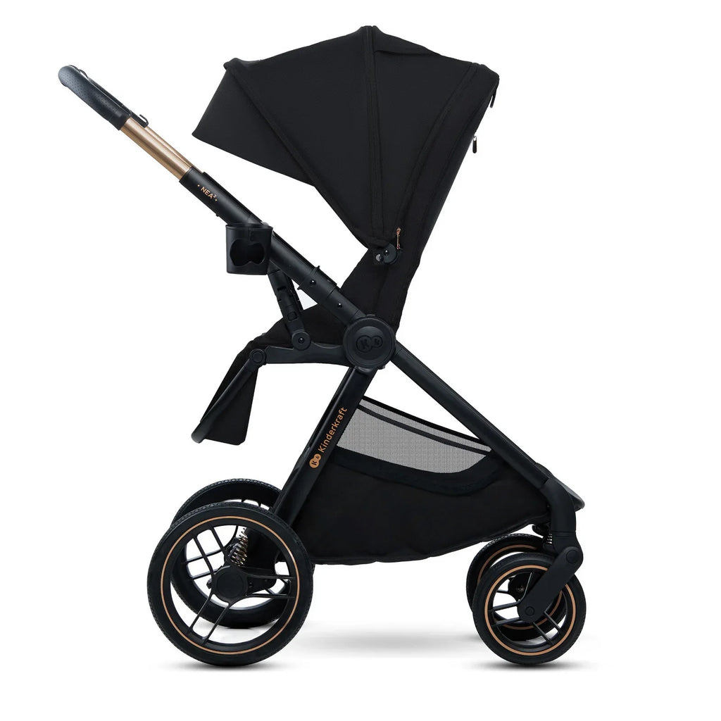 KinderKraft бебешка количка 2в1 NEA 2.0 MIDNIGHT BLACK by KinderKraft