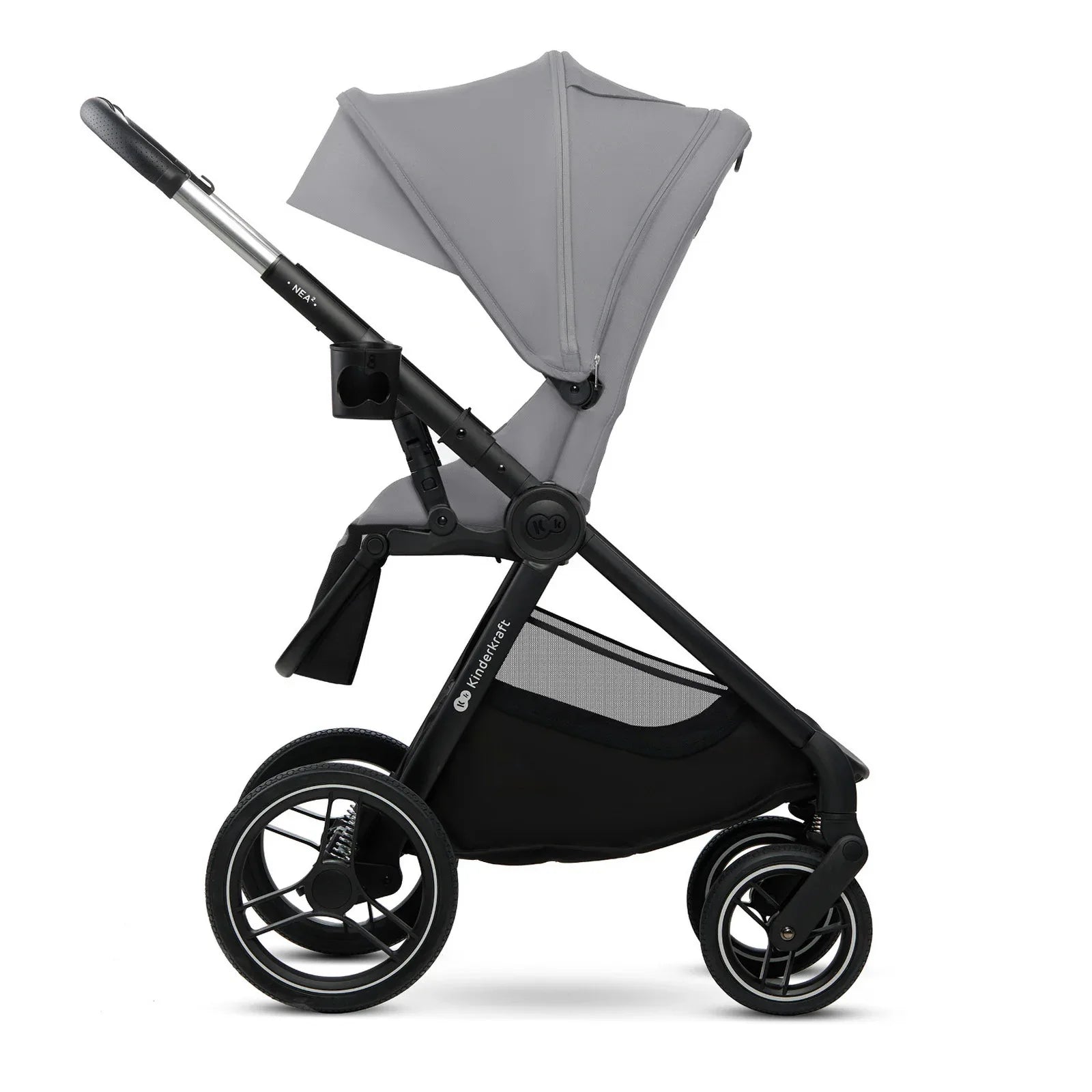 KinderKraft бебешка количка 2в1 NEA 2.0 PLATINIUM GREY by KinderKraft