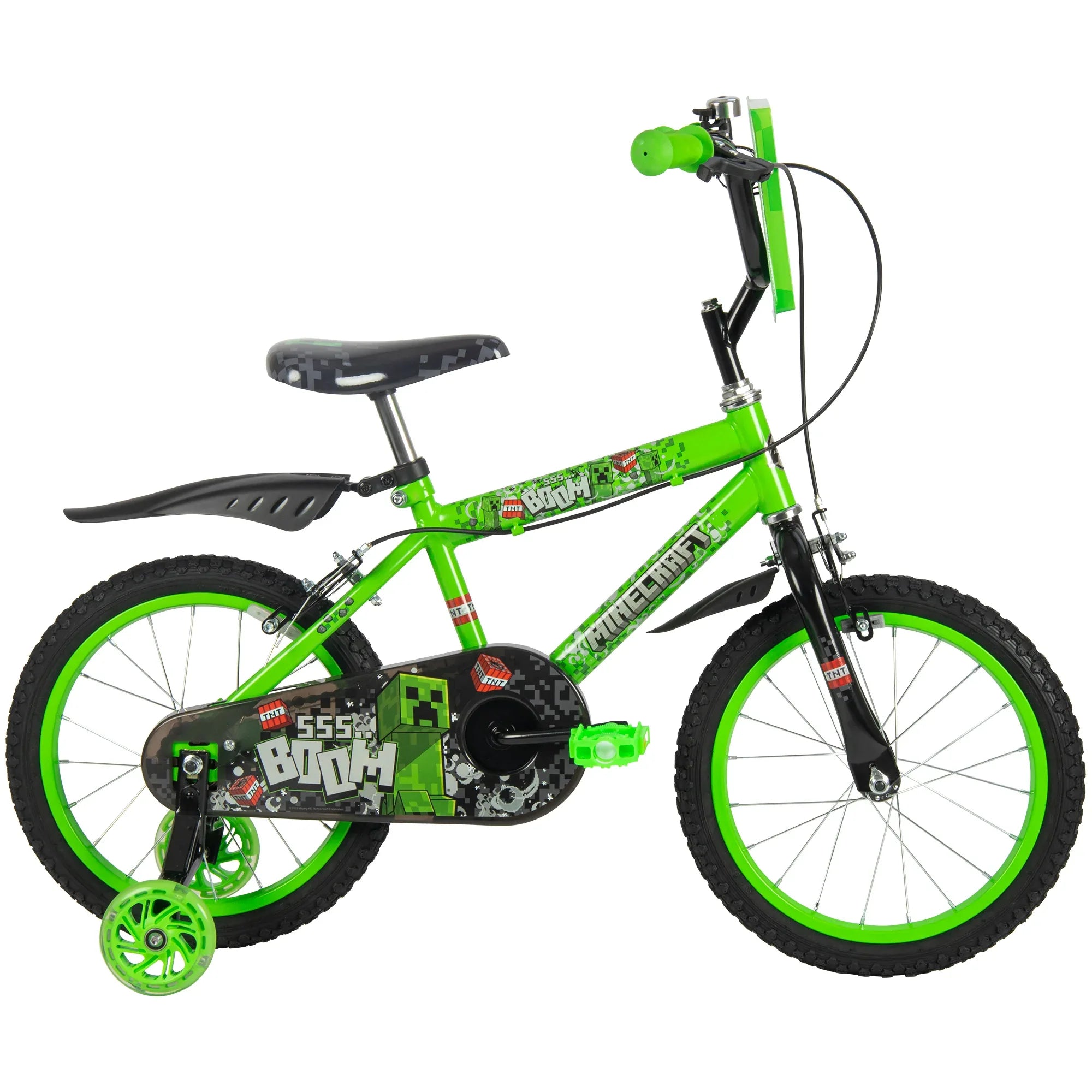 Huffy детски велосипед 16" Minecraft 21404W ЗЕЛЕН by Huffy