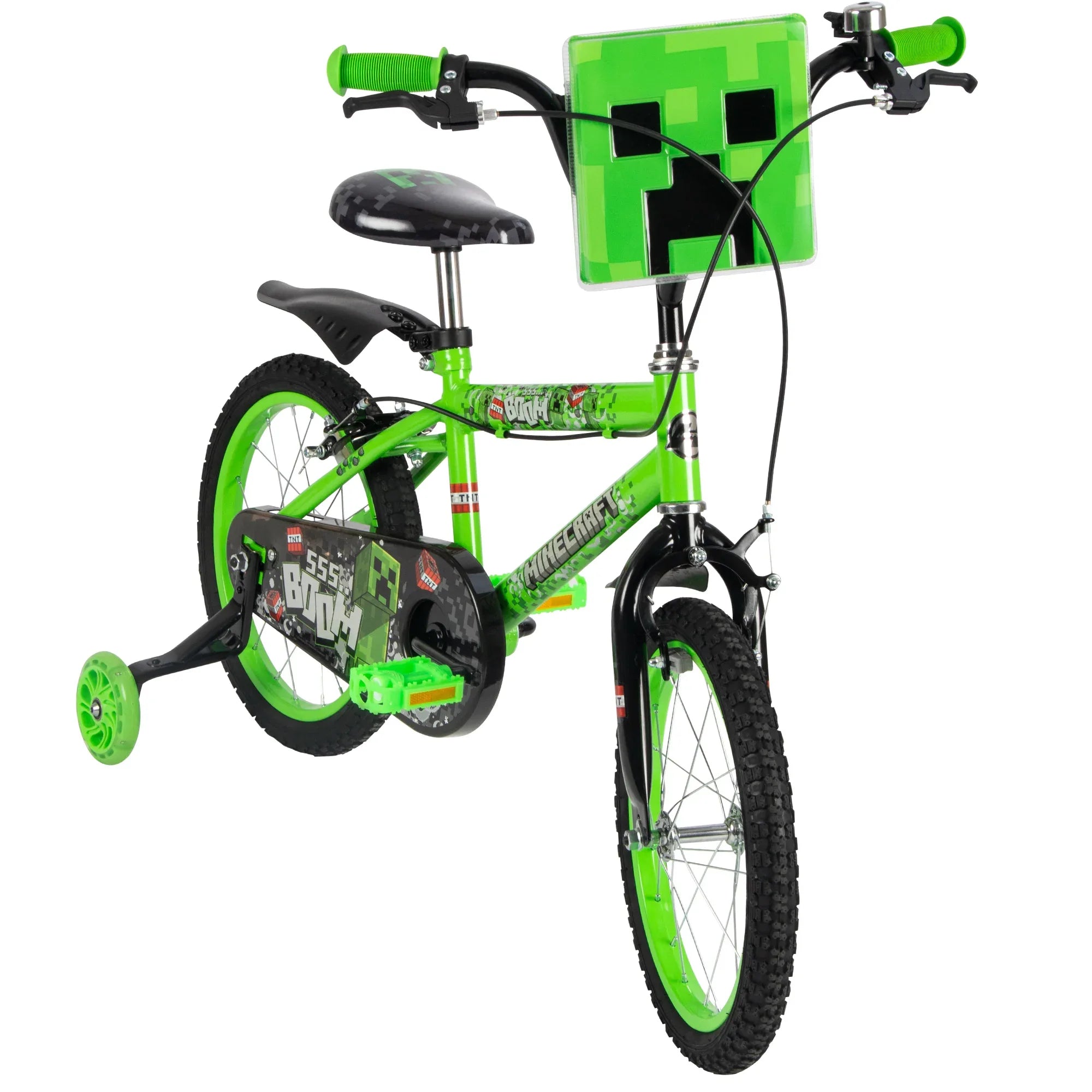 Huffy детски велосипед 16" Minecraft 21404W ЗЕЛЕН by Huffy