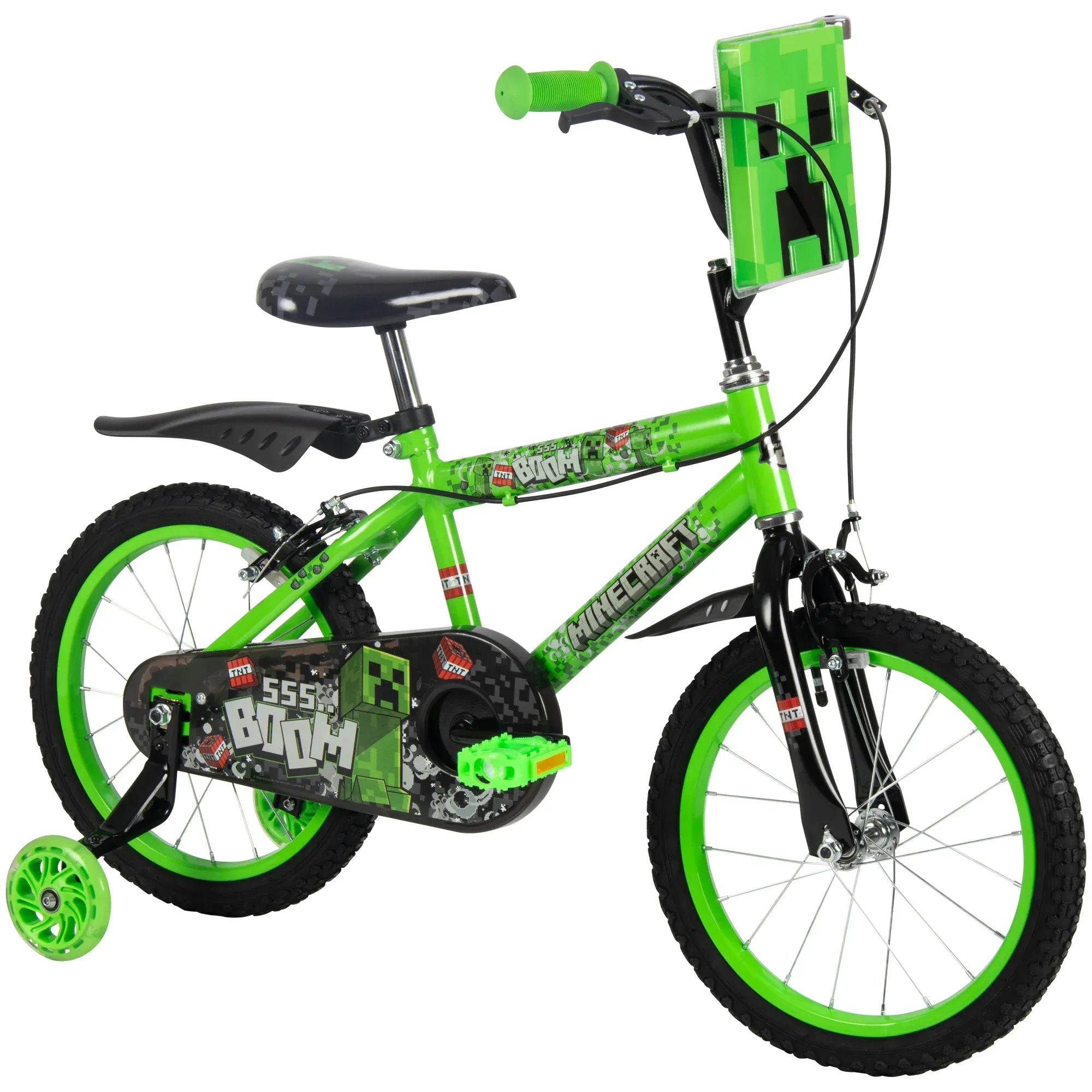 Huffy детски велосипед 16" Minecraft 21404W ЗЕЛЕН by Huffy