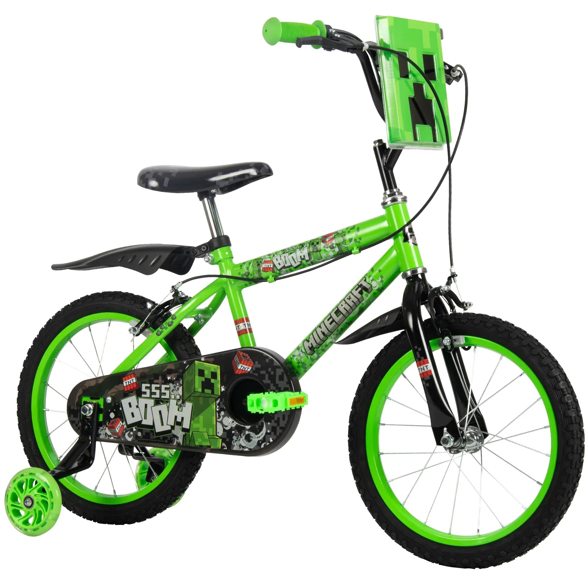 Huffy детски велосипед 16" Minecraft 21404W ЗЕЛЕН by Huffy