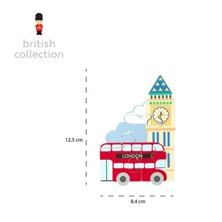 Дървен Пъзел "Лондон" - British Collection by Orange Tree Toys
