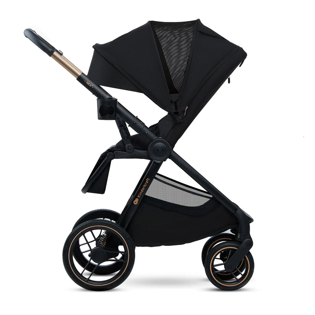 KinderKraft бебешка количка 2в1 NEA 2.0 MIDNIGHT BLACK by KinderKraft