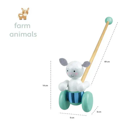 Буталка "Овчица" - Farm Animals by Orange Tree Toys