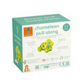 Играчка за дърпане "Хамелеон" - Jungle Animals by Orange Tree Toys