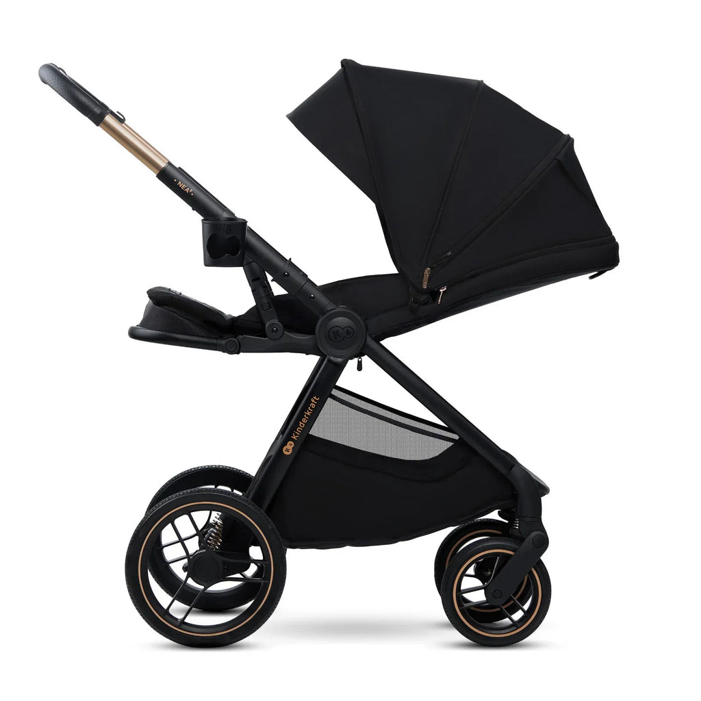 KinderKraft бебешка количка 2в1 NEA 2.0 MIDNIGHT BLACK by KinderKraft