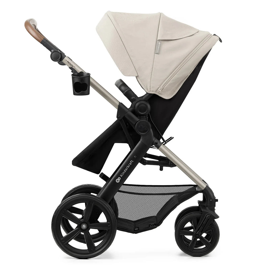 KinderKraft MOOV 2 бебешка количка 3в1 MOONLIGHT GREY by KinderKraft