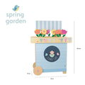 Моята първа количка с цветя - Spring Garden by Orange Tree Toys