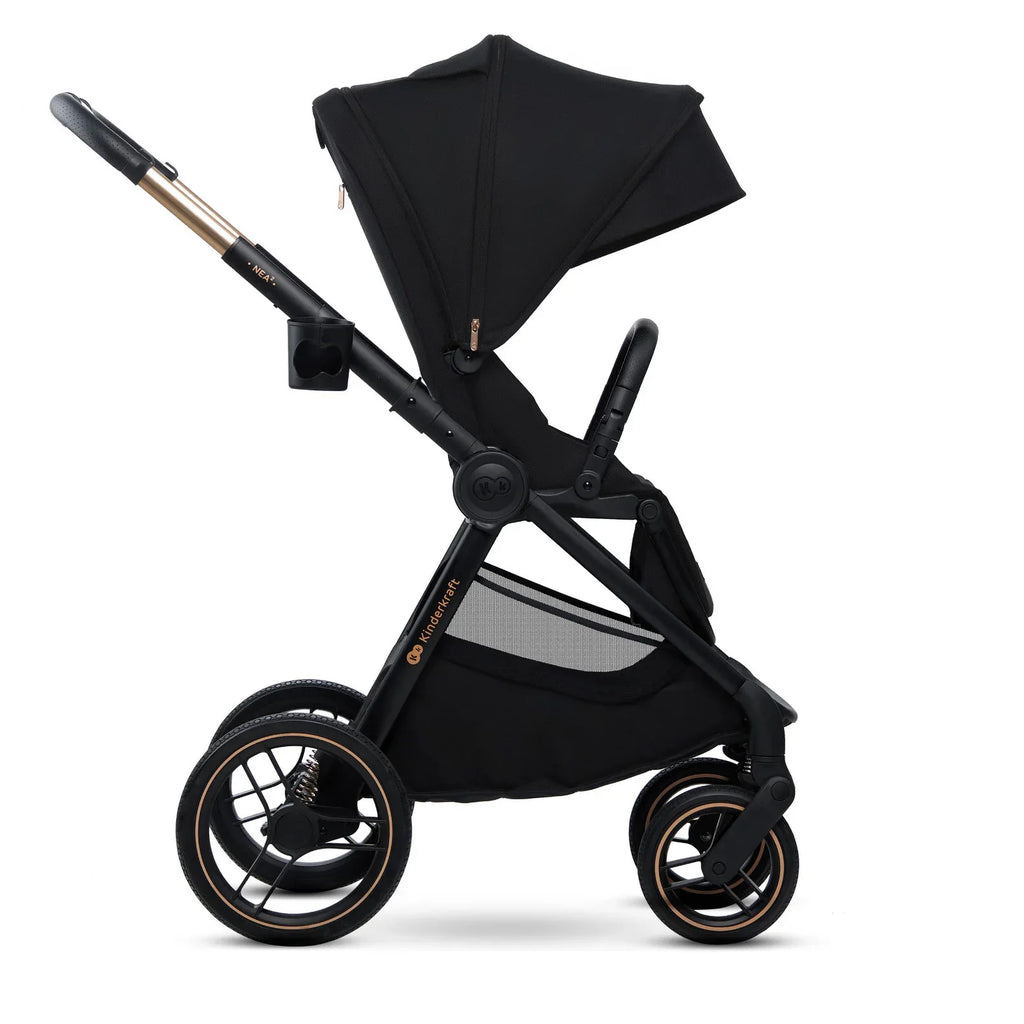 KinderKraft бебешка количка 2в1 NEA 2.0 MIDNIGHT BLACK by KinderKraft