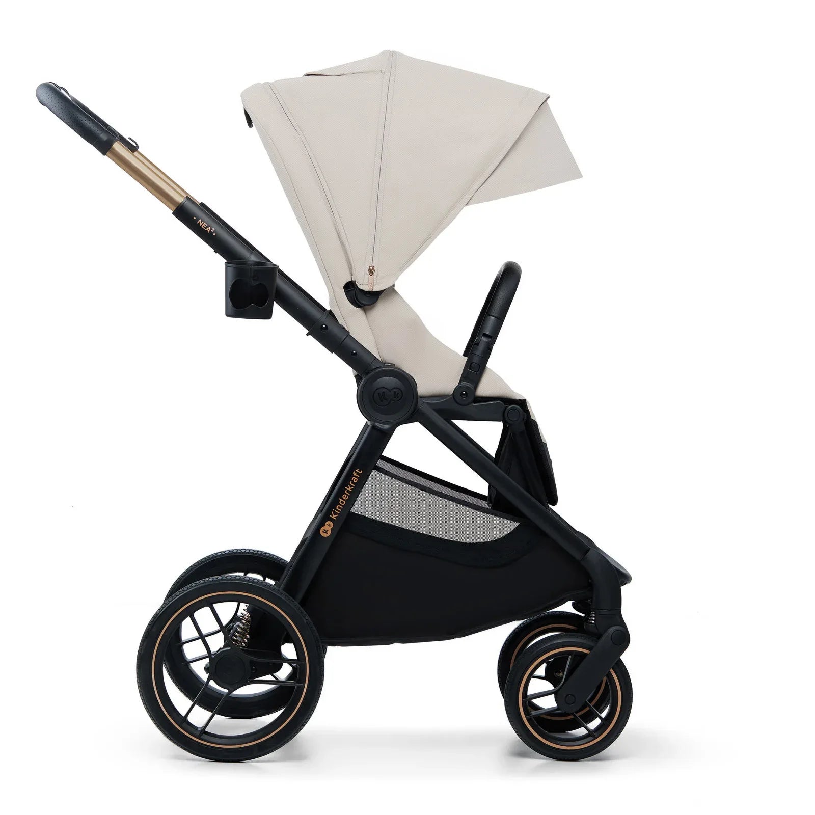 KinderKraft бебешка количка 2в1 NEA 2.0 SOFT BEIGE by KinderKraft