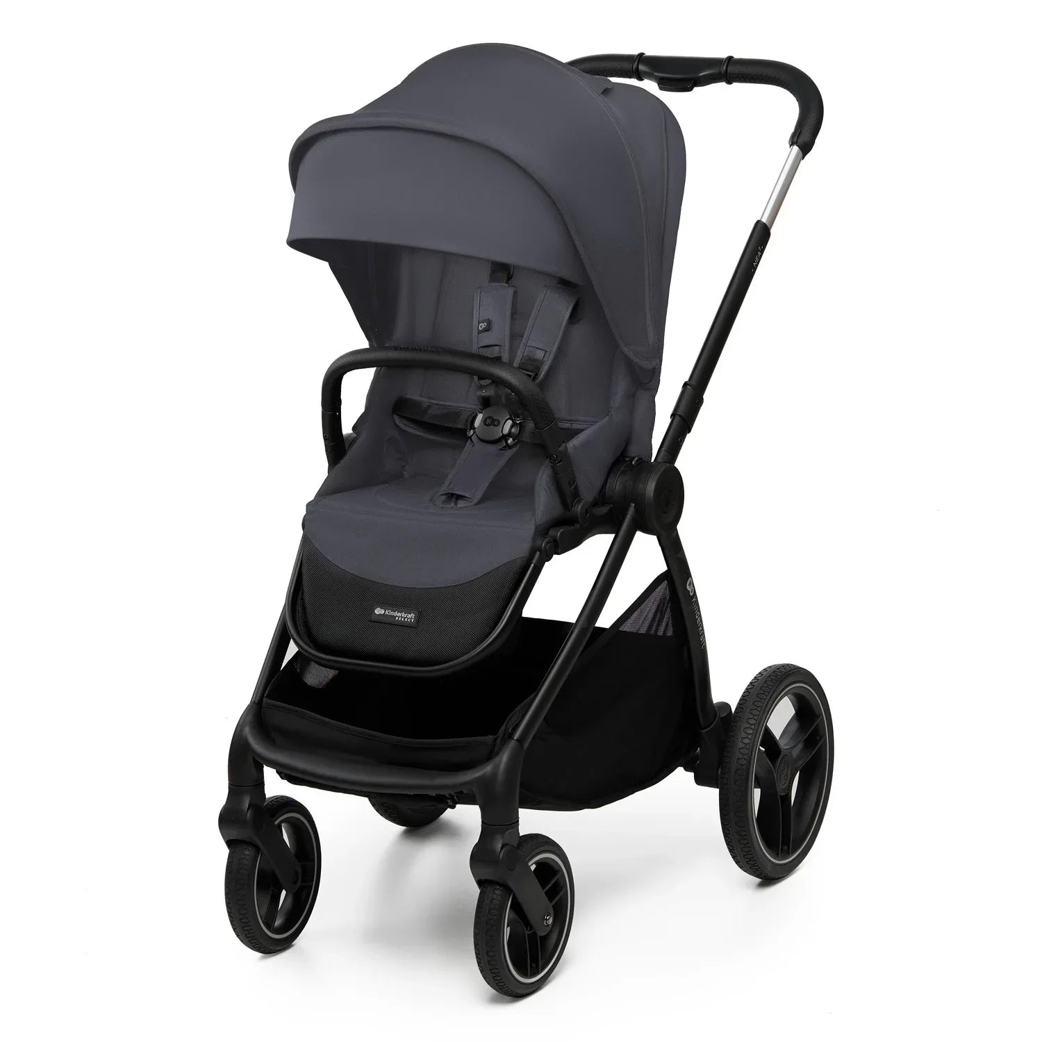 KinderKraft бебешка количка 2в1 NEA 2.0 DEEP GREY by KinderKraft