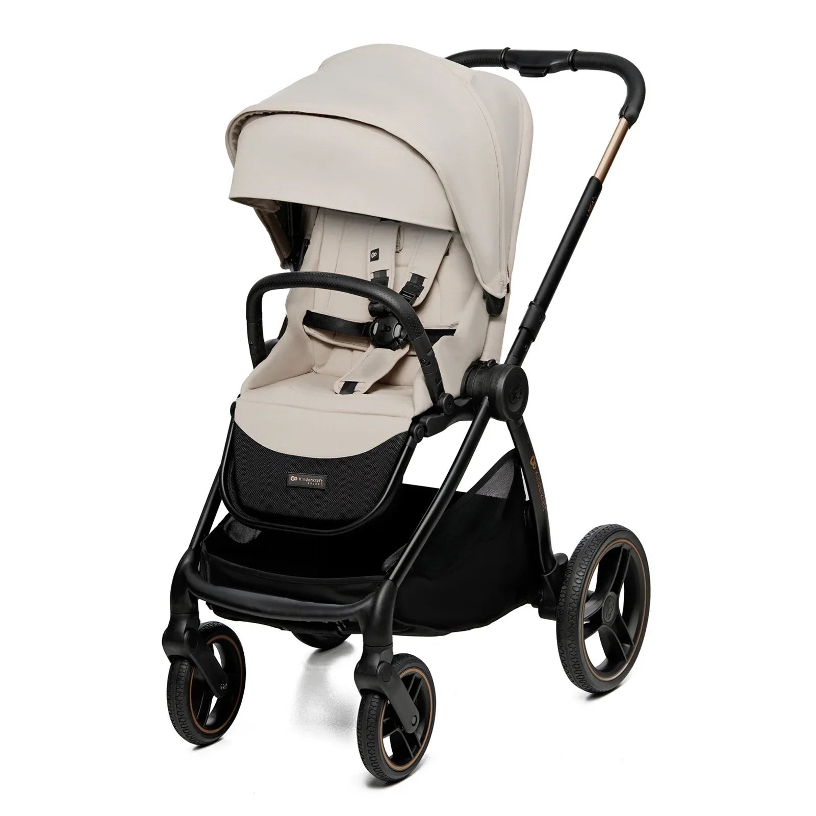 KinderKraft бебешка количка 2в1 NEA 2.0 SOFT BEIGE by KinderKraft