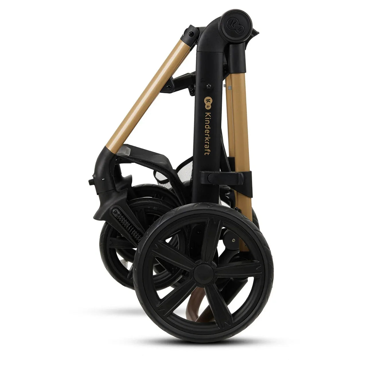 KinderKraft MOOV 2 бебешка количка 3в1 PURE BLACK by KinderKraft