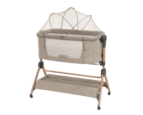 2в1 Мини кошара + Стол за хранене Sleat Me Beige by Kikkaboo