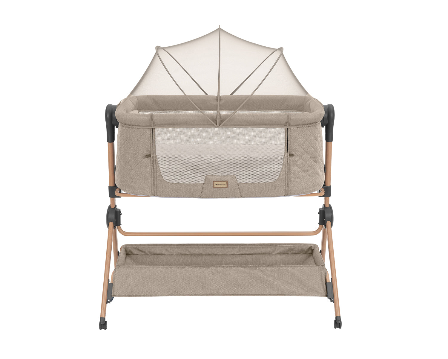 2в1 Мини кошара + Стол за хранене Sleat Me Beige by Kikkaboo