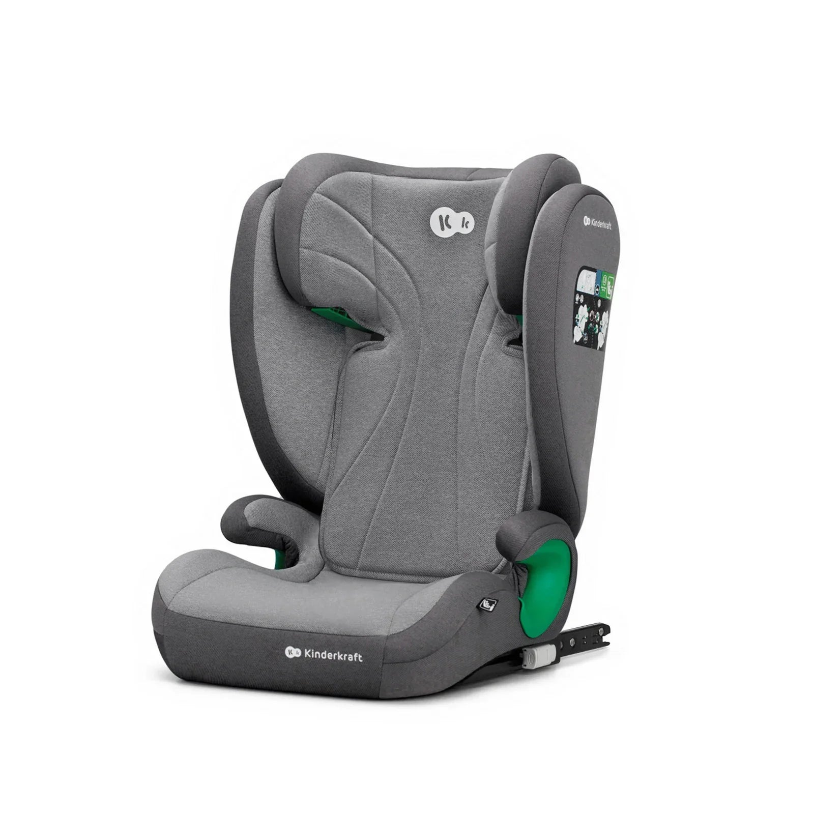 Kinderkraft столче за кола JUNIOR FIX 2 i-Size ROCKET GREY by KinderKraft
