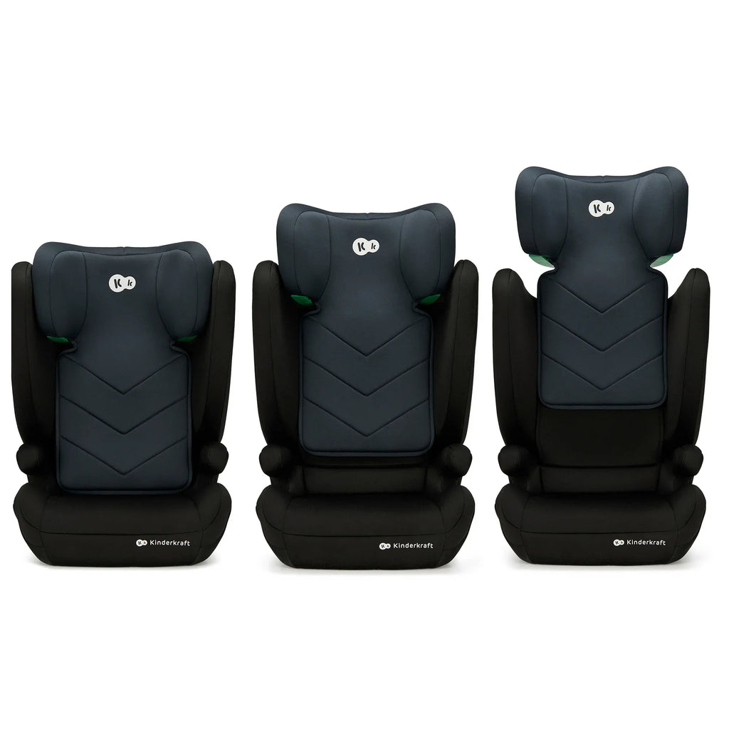 Kinderkraft I-SPARK столче за кола 100-150cm BLACK by KinderKraft