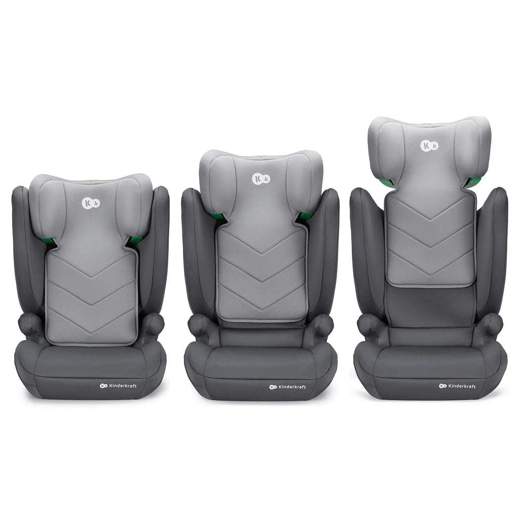Kinderkraft I-SPARK столче за кола 100-150cm GREY by KinderKraft