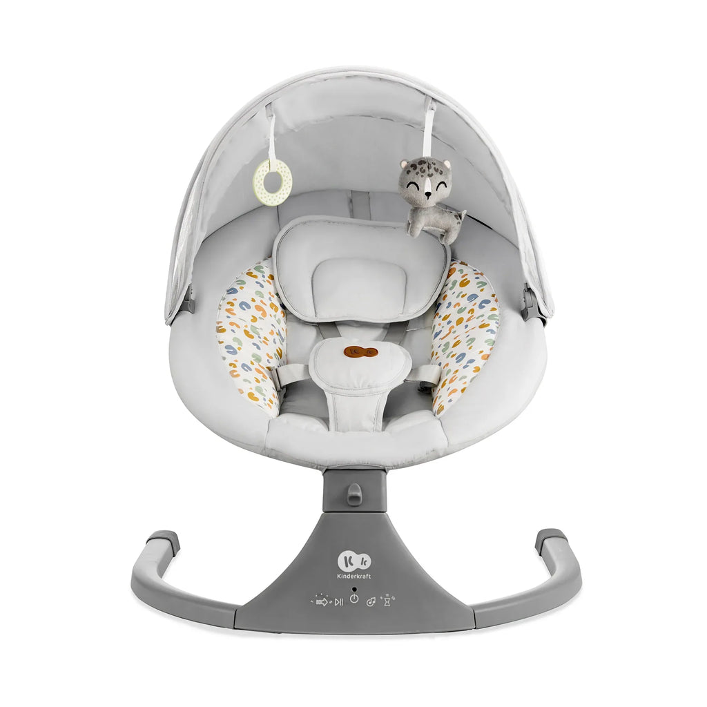 Kinderkraft люлка LUMI 2 light grey by KinderKraft