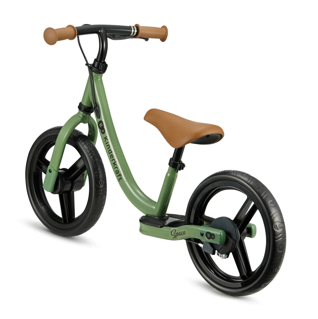 Kinderkraft SPACE колело за баланс LIGHT GREEN by KinderKraft
