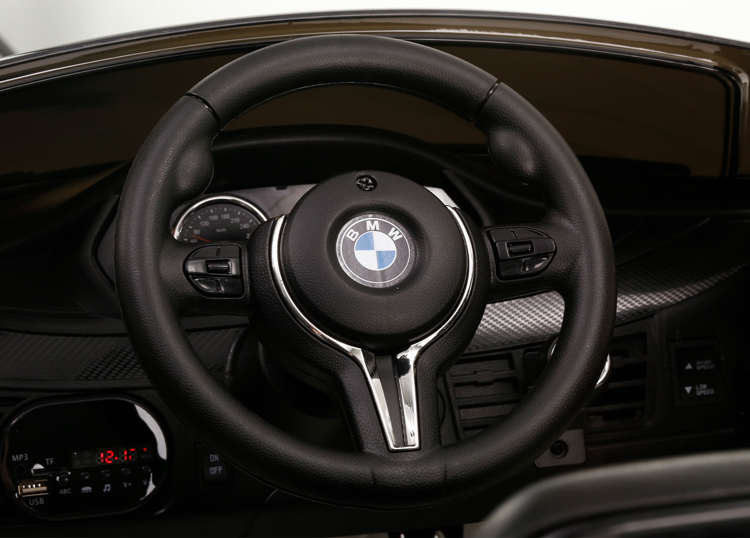Акумулаторна кола licensed BMW X6M Black by Kikkaboo