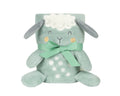 Бебешко одеяло с 3D бродерия Sleepy Sheep by Kikkaboo