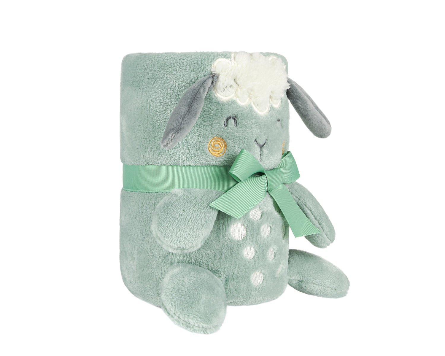 Бебешко одеяло с 3D бродерия Sleepy Sheep by Kikkaboo