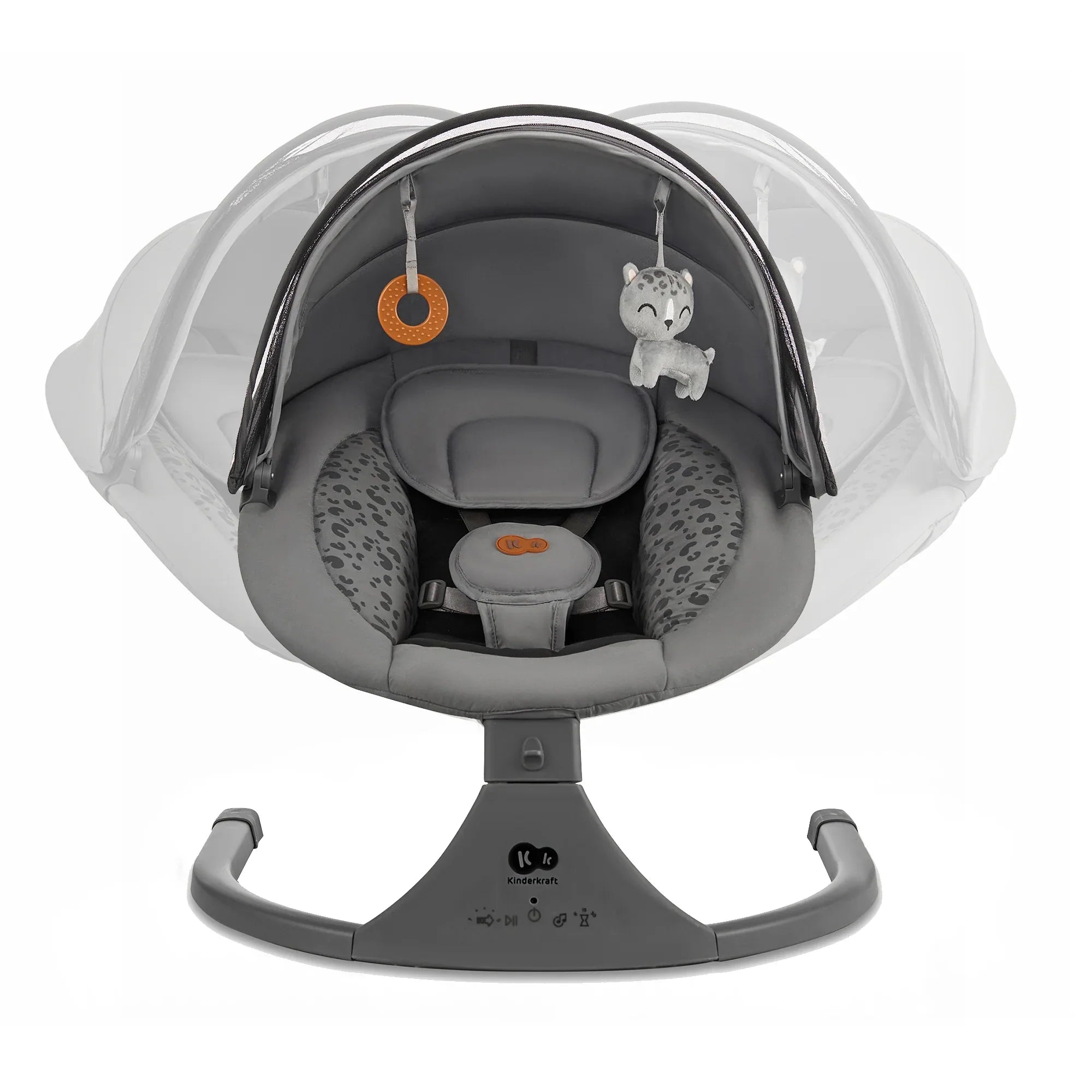 Kinderkraft люлка LUMI 2 dark grey by KinderKraft