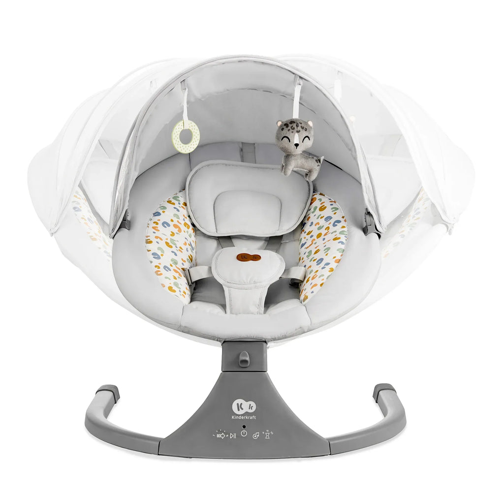 Kinderkraft люлка LUMI 2 light grey by KinderKraft