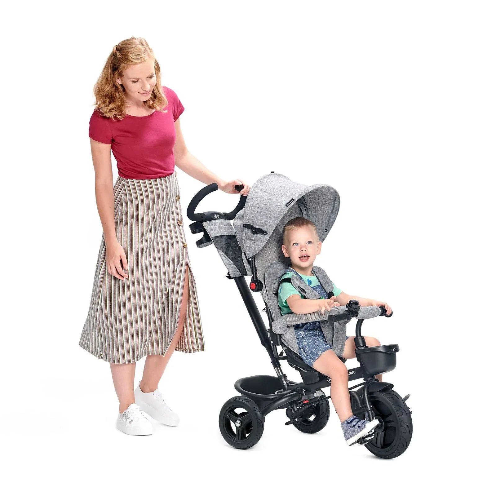 KinderKraft AVEO LIGHT GREY триколка KRAVEO00LGR0000 by KinderKraft